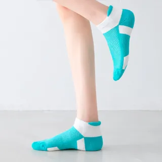 【HOMELAND】經典加厚混色運動休閒襪 22-25 cm(毛巾加厚 透氣網眼 ☆耳根加強防護)