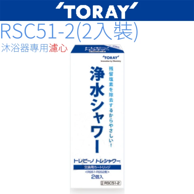 【TORAY 東麗】沐浴器濾心(RSC51-2)