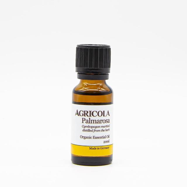 【AGRICOLA 植物者】玫瑰草精油20ml/歐盟有機認證(德國原裝進口 純植物萃取天然擴香)