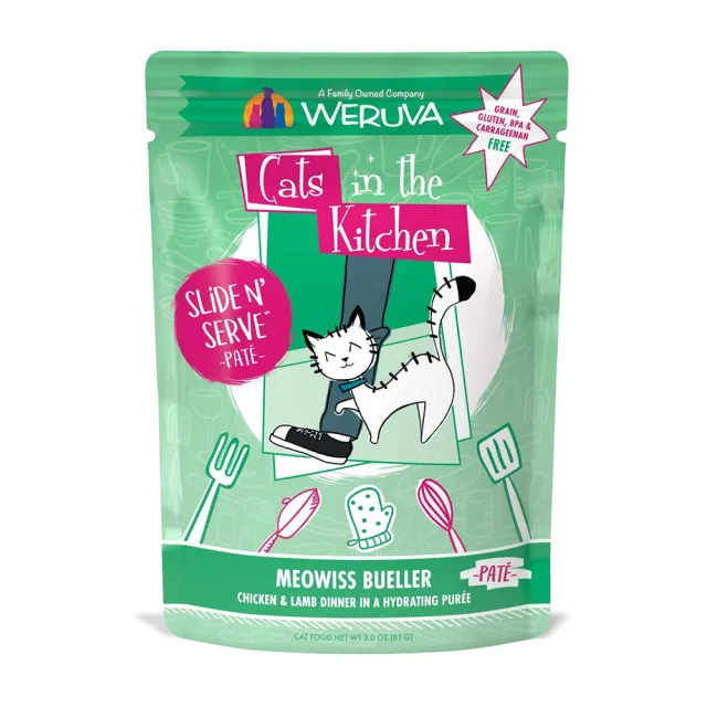 【Cats in the Kitchen 凱特美廚】貓咪主食餐包85g-24入(主食/全齡貓)