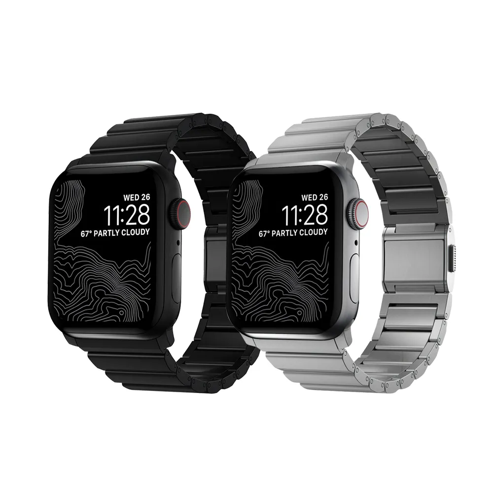 【美國NOMAD】全球限量 Apple Watch 49/46/45/44mm  鈦金屬錶帶2021新款(Apple Watch1-10代&SE&Ultra適用)