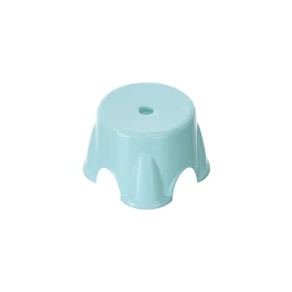 【KEYWAY 聯府】小里歐圓椅-12入 顏色隨機(矮凳 塑膠椅 MIT台灣製造)