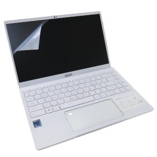 【Ezstick】MSI Prestige 14 EVO A11M 靜電式筆電 螢幕貼(可選鏡面或霧面)