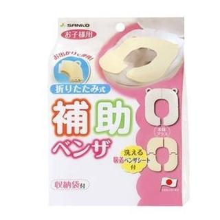 【SANKO】R-60(折疊輔助馬桶座圈 小孩專用-貓咪款)