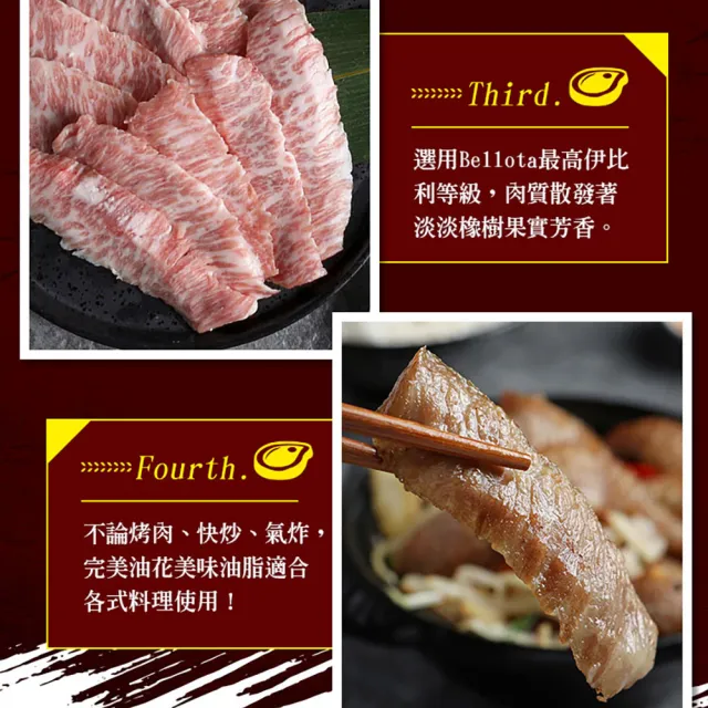【享吃肉肉】西班牙手切伊比利松阪豬6包(200g±10%/包)
