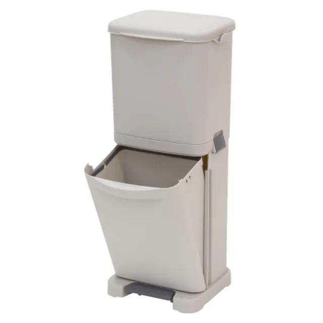 【NITORI 宜得利家居】分類垃圾桶 40L PW-40 