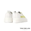 【TINO BELLINI 貝里尼】繽紛鞋帶星芒真皮厚底休閒鞋LB0T0006(黃)