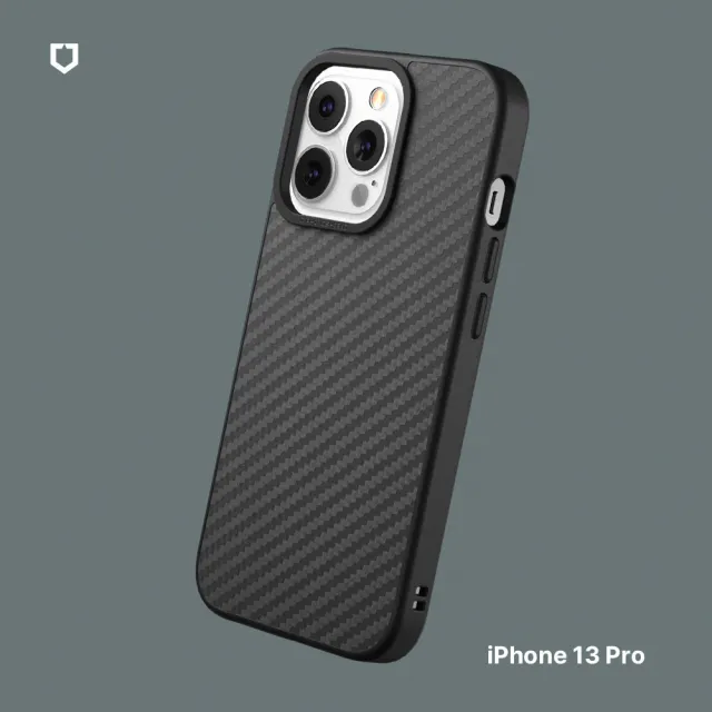 【RHINOSHIELD 犀牛盾】iPhone 13 mini/13/13 Pro/13 Pro Max Solidsuit碳纖維紋路防摔背蓋手機保護殼