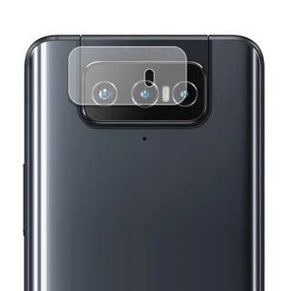【o-one台灣製-小螢膜】ASUS ZenFone 8 Flip 鏡頭保護貼 兩入組(曲面 軟膜 SGS 自動修復)