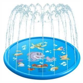 【GCT 玩具嚴選】170cm兒童戶外噴泉戲水墊(家用噴水池)