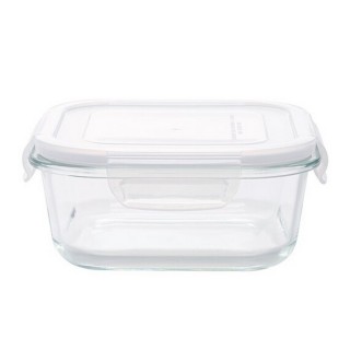 【NITORI 宜得利家居】耐熱玻璃儲存容器 780ml 正方形(玻璃儲存容器)