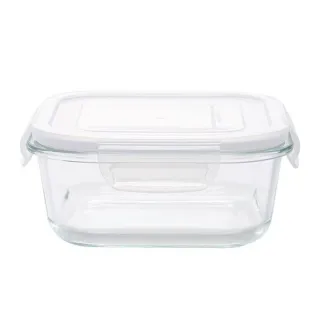 【NITORI 宜得利家居】耐熱玻璃保存容器 780ml 正方形(玻璃保存容器)