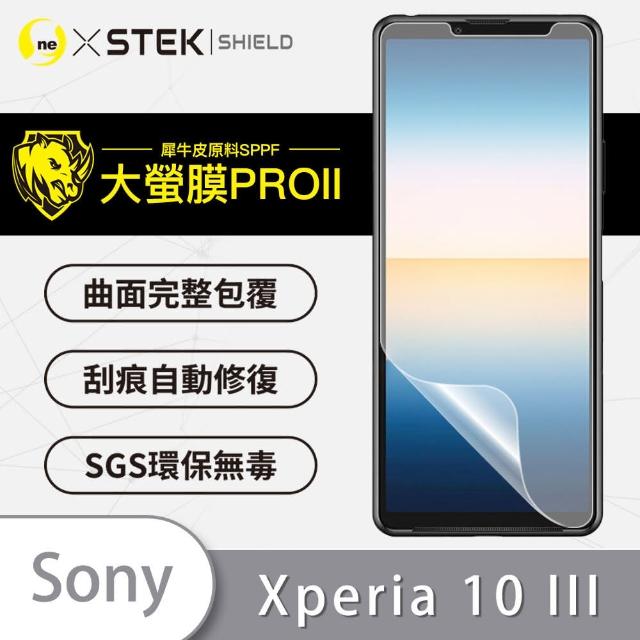 【o-one大螢膜PRO】Sony Xperia 10 III  滿版手機螢幕保護貼