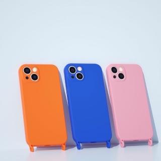 【LOYALTY】iPhone13/13mini/13Pro/13ProMax鷹嘴扣帆布斜背可拆卸背帶手機殼 5色