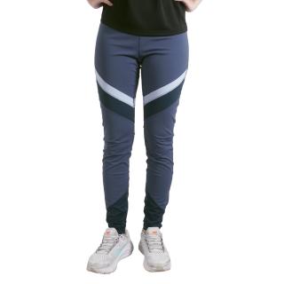 【asics 亞瑟士】Asics 女 緊身褲 海外版型 彈性 包覆 透氣 吸濕 快乾 亞瑟士 深藍(2032C035-400)