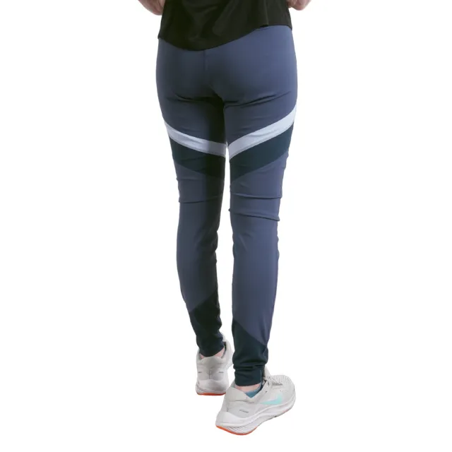 【asics 亞瑟士】Asics 女 緊身褲 海外版型 彈性 包覆 透氣 吸濕 快乾 亞瑟士 深藍(2032C035-400)
