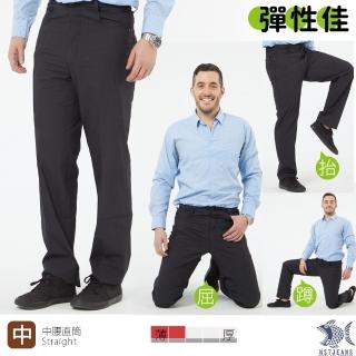 【NST JEANS】義式騷包型男 圓點水玉印花 夏薄款 彈性精品黑褲-中腰(390-5886)