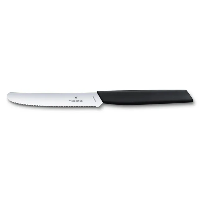【VICTORINOX 瑞士維氏】Swiss Modern 蕃茄刀和餐刀(6.9003.11W/6.9006.11W2/6.9006.11W41)
