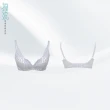 【Swear 思薇爾】撩波幻彩系列B-F罩蕾絲集中包覆女內衣(極光灰)