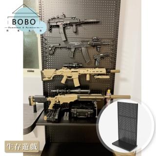 【撥撥的架子】入門款槍枝裝備中島型孔板收納架 生存遊戲專賣店牆面設計洞洞板置物架(島型洞洞板架)