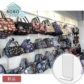 【撥撥的架子】精品服飾包包專賣店多色圓孔洞洞板展示架 百貨公司手提包衣服店面裝潢(島型洞洞板架)