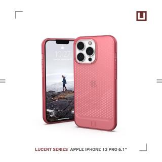 【UAG】(U) iPhone 13 Pro 耐衝擊保護殼-亮透紅(U by UAG)