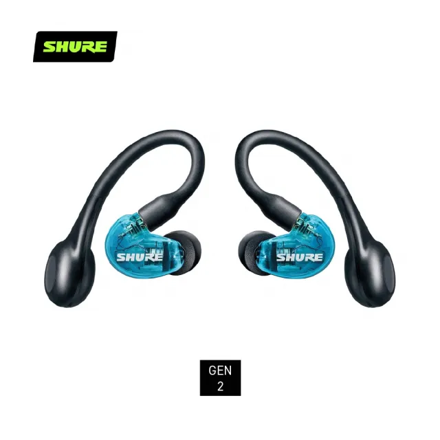 【SHURE】AONIC 215 防水真無線隔音耳機  TW2(鍵寧公司貨)