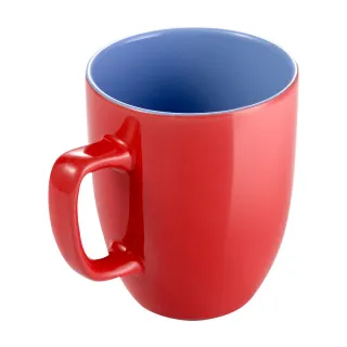【TESCOMA】Crema雙色馬克杯 紅藍290ml(水杯 茶杯 咖啡杯)