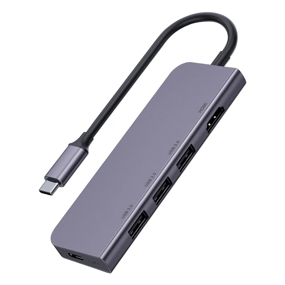 【MONO DSIGN】LINK5 五合一 Type-C HUB集線器(PD快充/HDMI/USB 3.0)