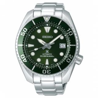 【SEIKO 精工】PROSPEX DIVER SCUBA 綠水鬼潛水機械錶/45mm雙11限定(6R35-00A0G SPB103J1)