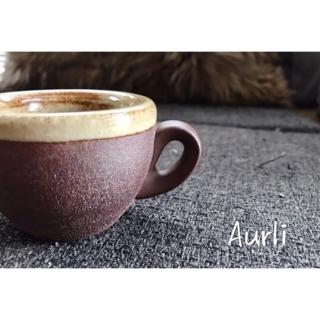 【陶作坊】Aurli 老岩泥 厚濃縮杯 岩礦咖啡杯 極厚濃縮杯(內釉 espresso杯 60ml 台灣製)