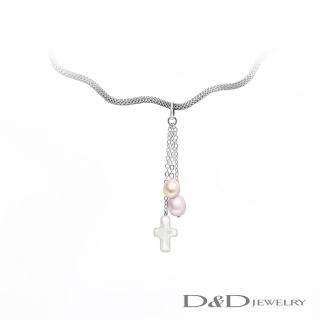 【D&D JEWELRY】Create系列No.6 十字架天然珍珠項鍊