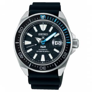 【SEIKO 精工】PROSPEX DIVER SCUBA PADI陶瓷潛水機械錶/43.8mm雙11限定(4R35-03W0I SRPG21K1)