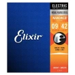 【ELIXIR】EXXG-12002 Nanoweb 薄包覆 電吉他套弦 09-42(原廠公司貨 商品保固有保障)