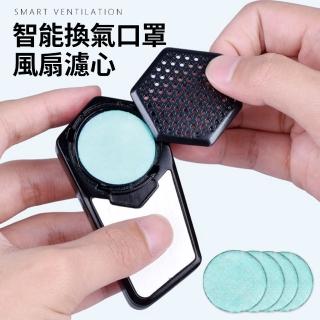 【立清淨】運動型智慧口罩 專用風扇濾心(5入1包)