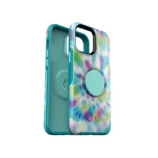 【OtterBox】iPhone 13 Pro Max 6.7吋 Symmetry炫彩幾何泡泡騷保護殼(幻彩繽紛)