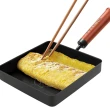【Quasi】日式佐佐味碳鋼不沾方型平煎鍋(玉子燒鍋)
