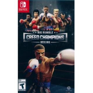 【Nintendo 任天堂】NS Switch 拳擊大亂鬥 金牌拳手 Big Rumble Boxing : Creed Champions(英文美版)
