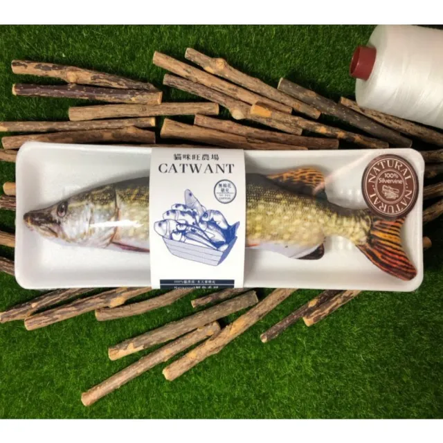 【CATWANT 貓咪旺農場】Seafood 小鮮魚系列(貓玩具/貓薄荷/木天蓼)