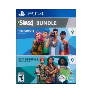 【SONY 索尼】PS4 模擬市民 4 + 綠色生活 THE SIMS 4 + Eco Lifestyle(中英文美版)