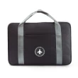 【PUSH!】旅遊用品可固定套在拉杆箱上防水手提行李包挎肩背包便攜行李收納包(S53)