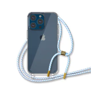 【o-one】Apple iPhone 13 Pro 6.1吋 軍功II防摔斜背式掛繩手機殼