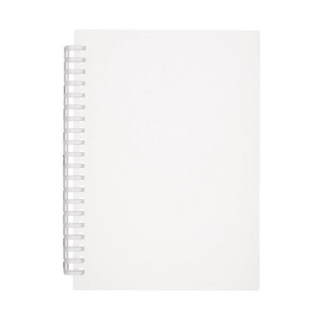 【MUJI 無印良品】自由組合活頁筆記本封面/20孔.A5.聚丙烯