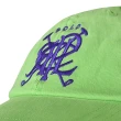 【RALPH LAUREN】撞色POLO刺繡可調節鴨舌帽(螢光綠)