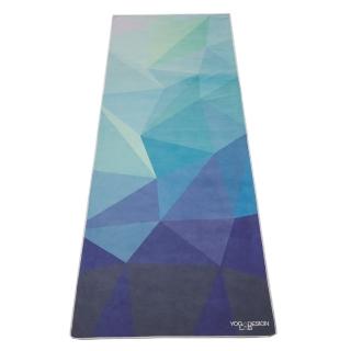 【Yoga Design Lab】Yoga Mat Towel 瑜珈鋪巾 - Geo Blue(濕止滑瑜珈鋪巾)