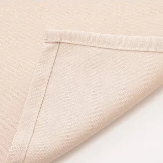 【NITORI 宜得利家居】撥水加工 桌布 PLAIN BE 130×170 米色(桌布 防潑水)