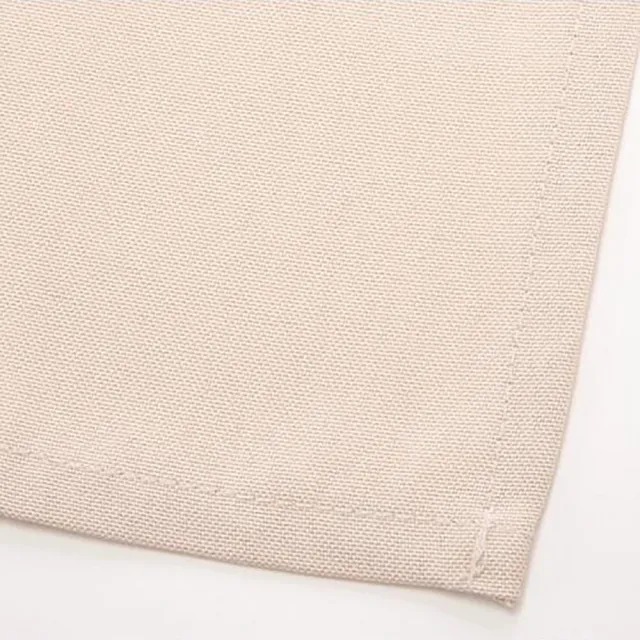 【NITORI 宜得利家居】撥水加工 桌布 PLAIN BE 130×170 米色(桌布 防潑水)
