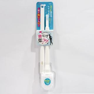 【日本AISEN】腰樂超長馬桶刷(浴室廁所清潔 輕鬆去汙 密集刷毛 瀝水通風)