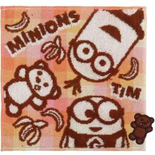 【Marushin 丸真】迷你方巾 MINIONS小小兵 提姆熊熊(生活 雜貨)