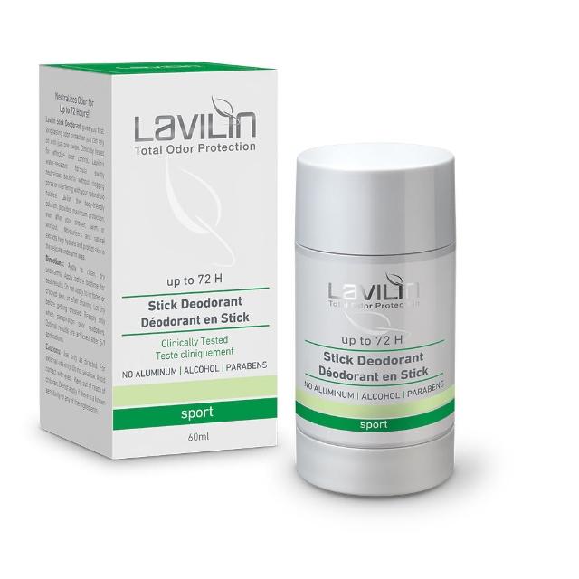 【Lavilin】72小時持久腋下體香棒60ml(運動者專用)